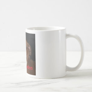 Café Taza divertida de la novedad de lunes del perro