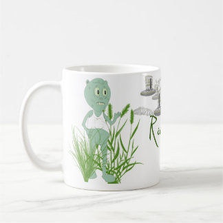 Café Taza divertida de los extranjeros del campesino
