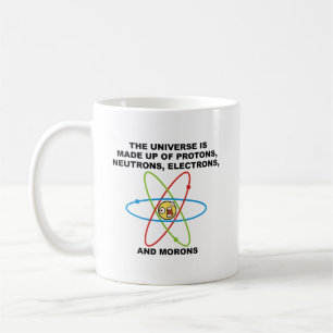 Café Taza divertida de los Imbéciles del universo