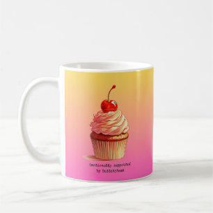 Café Taza divertida de magdalena Apoyo emocional de But