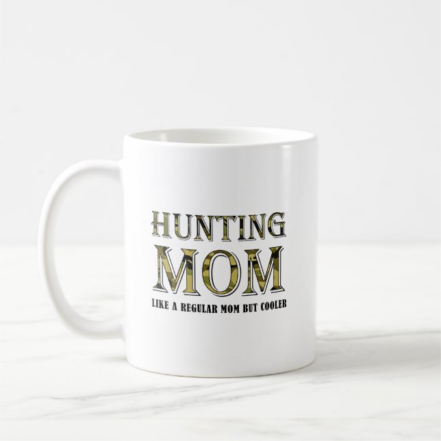 Café Taza Divertida de Mamá Cazadora (Izquierda)