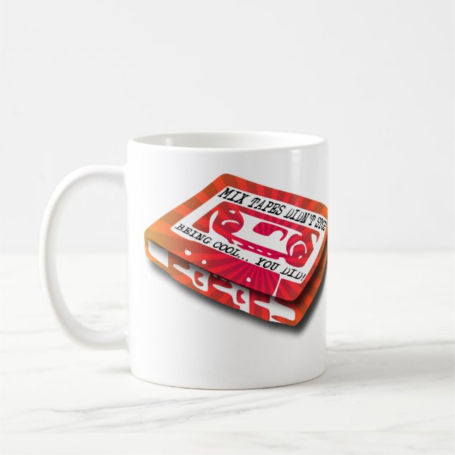 Café Taza Divertida de Mix Tapes (Izquierda)