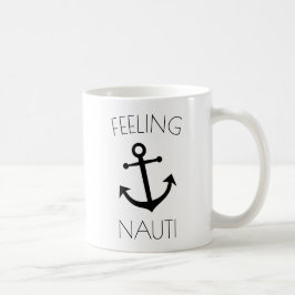 Café Taza divertida de Nauti de la sensación