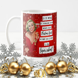 Café Taza divertida de Navidad para la mejor amiga