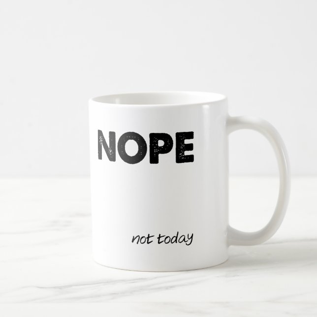Café Taza divertida de Nope (Derecha)