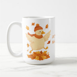 Café Taza Divertida de Otoño Salta Primero Rastrilla De