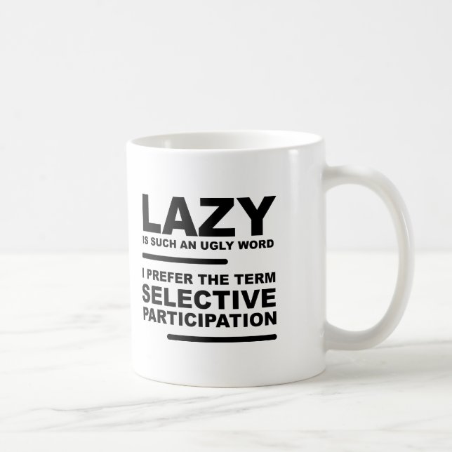 Café Taza Divertida de Participación Selectiva (Derecha)