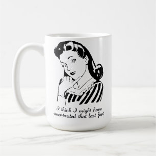 Café Taza Divertida de Pedo Demasiado Confiado