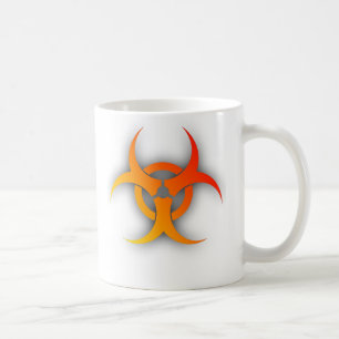 Café Taza Divertida de Peligro Biológico Humor