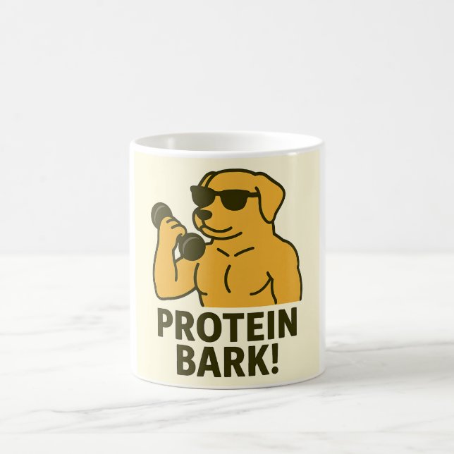 Café Taza divertida de perro (Centro)