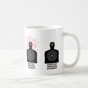 Café Taza Divertida de Precisión de Tiro