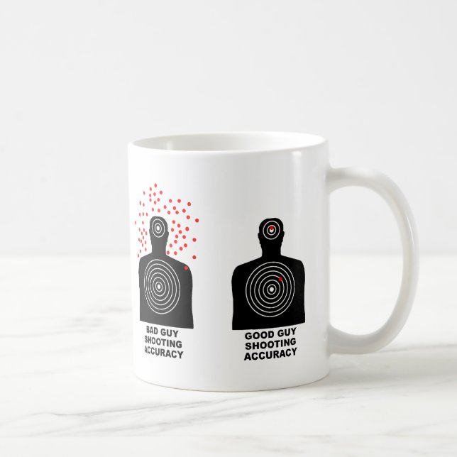 Café Taza Divertida de Precisión de Tiro (Derecha)
