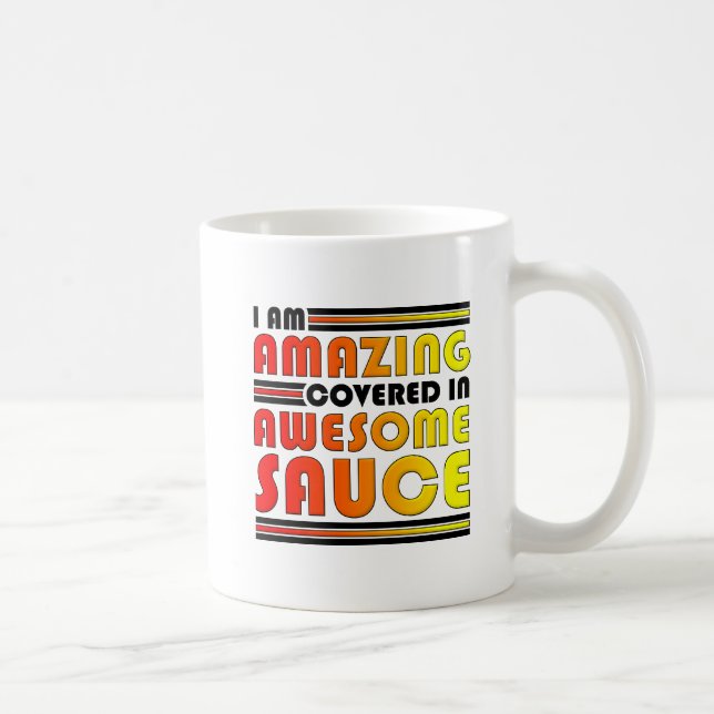 Café Taza Divertida de Salsa Increíble y Genial (Derecha)