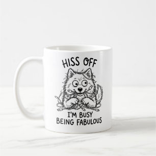 Café Taza divertida de Samoyed clásica