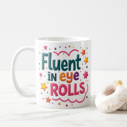 Café Taza divertida de sarcasmo con guiños graciosos