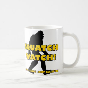 Café Taza divertida de Squatch Watch Sasquatch Pie Gran