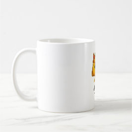 Café Taza divertida de taco de ansiedad, regalo lindo p