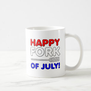Café Taza Divertida de Tenedor de Julio