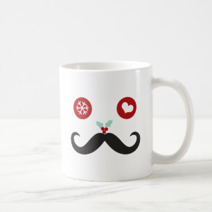 Café Taza divertida del día de fiesta del navidad de l