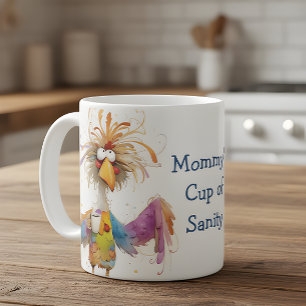 Café Taza divertida del Día de la Madre La taza de la c