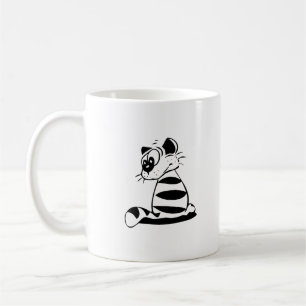 Café Taza divertida del gato de Schrödinger humor cient