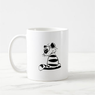 Café Taza divertida del gato de Schrödinger humor cient