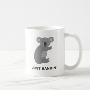 Café Taza divertida del oso de koala
