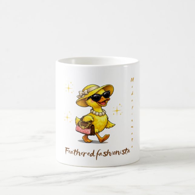 Café Taza divertida del pato de Pascua (Centro)