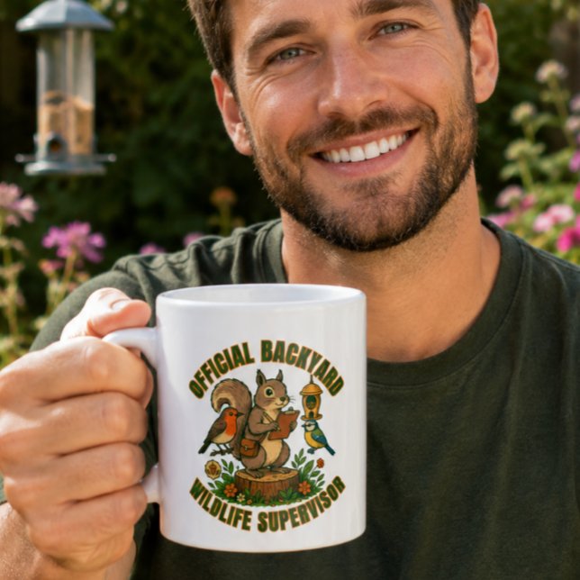 Café Taza divertida del supervisor oficial de vida silv (Subido por el creador)