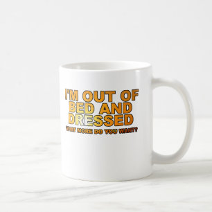 Café Taza Divertida Fuera de la Cama