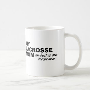 Café Taza Divertida Mamá de Lacrosse