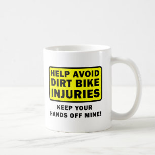 Café Taza Divertida Mantén Tus Manos Fuera De Mi Moto D