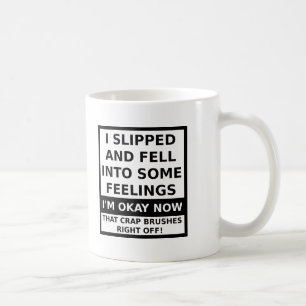Café Taza Divertida Me Enamoré De Algunos Sentimientos