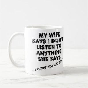 Café Taza Divertida o Taza de Viaje Escuchando a Mi Esp