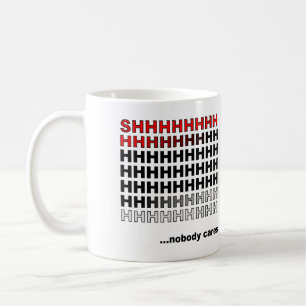 Café Taza divertida o taza de viaje Nadie se preocupa