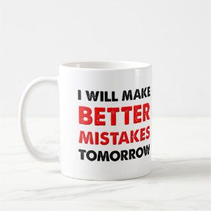 Café Taza divertida o taza de viaje para mejores errore