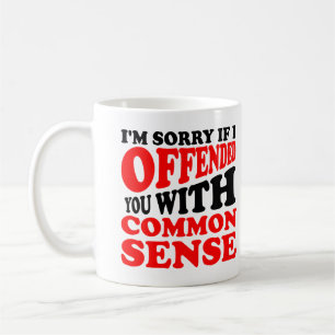 Café Taza divertida o taza de viaje para ofender el sen