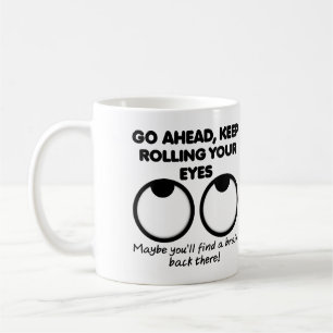 Café Taza divertida o taza de viaje para seguir poniend