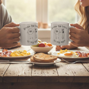 Café Taza divertida para almas gemelas amantes de la co