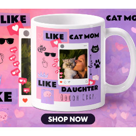 Café Taza divertida para amantes de gatos REGALO DE GAT