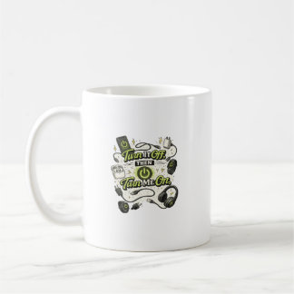 Café Taza divertida para amantes de la tecnología