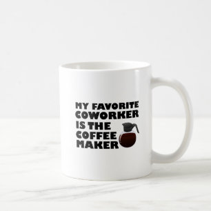 Café Taza Divertida para Compañero de Trabajo de Cafete