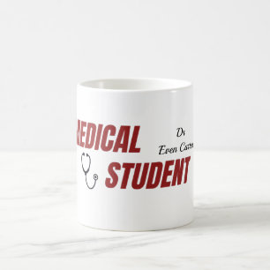 Café Taza divertida para estudiantes de medicina