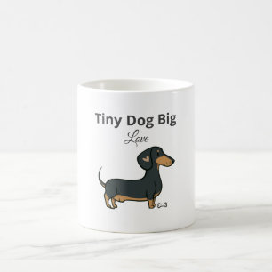 Café Taza divertida para mamá de Dachshund miniatura