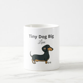 Café Taza divertida para mamá de Dachshund miniatura