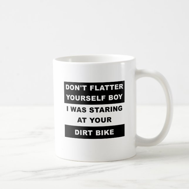 Café Taza Divertida Para Mirar Tu Moto De Cross (Derecha)