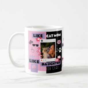 Café Taza divertida para regalar a amantes de gatos GAT