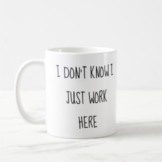 Café Taza divertida para trabajo de oficina regalo corp