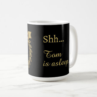 Café Taza divertida personalizada Campeón de la siesta