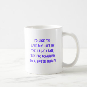 Café Taza divertida que tengo gusto de vivir mi vida en